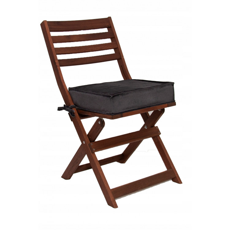 Podsedák na stoličku Golden Garden Velúr GG141 40/35/8cm grafitová